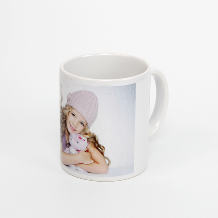 11 oz white ceramic sublimation mug