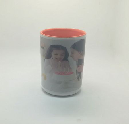 15oz Inside Color Sublimation Mug Orange