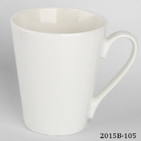 Small Conical Bone China Sublimation Mug